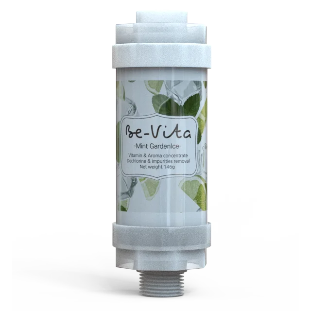 Mint Scent Non toxic material MSDS Test report Vitamin Shower Filter 8 types Made in Korea Bevita Chlorine removal