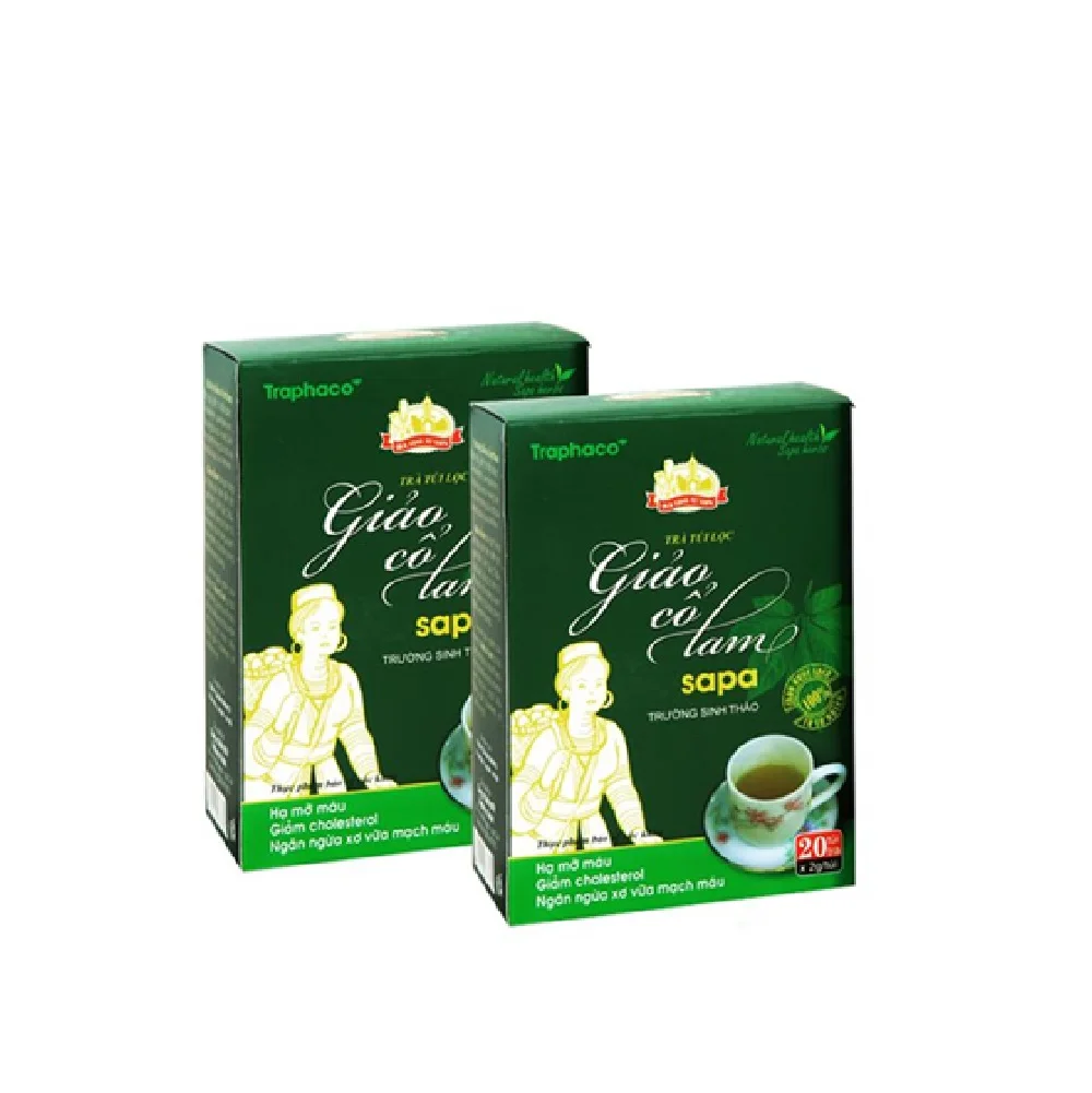 100% Organic Gynostemma Pentaphyllum Herbal Tea From Vietnam Blended with Sweet Taste 36 Months Shelf Life