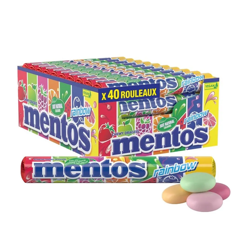 Лидер продаж по лучшей цене Mentos Candy/Mento.s жевательные все вкусу и размеру.