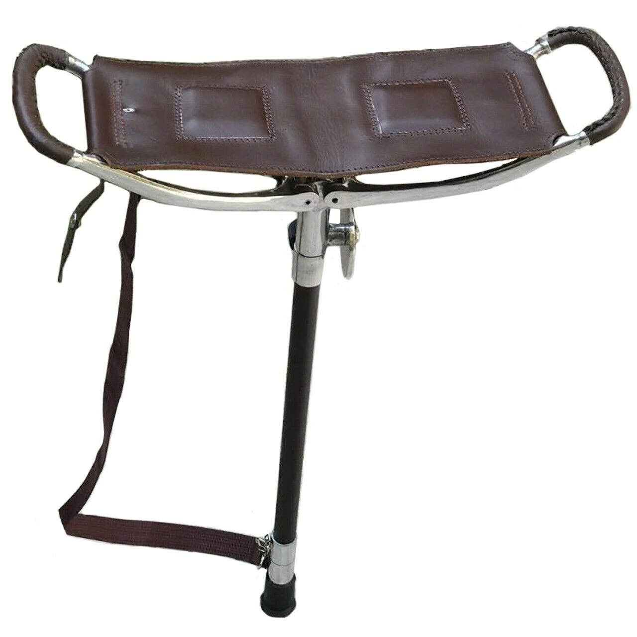 Big size Quality Shooting Seat Stick For Gulf Walker Hunter Fishing Seat Stick high quality leather seat shooting stick OEM