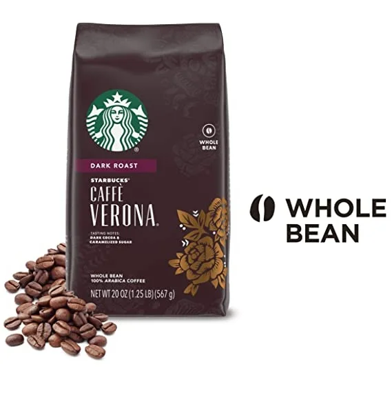 Оптовый запас, доступен для кофе Starbucks с цельными зернами-средний обжаренный кофе-100% Arabica по оптовым ценам