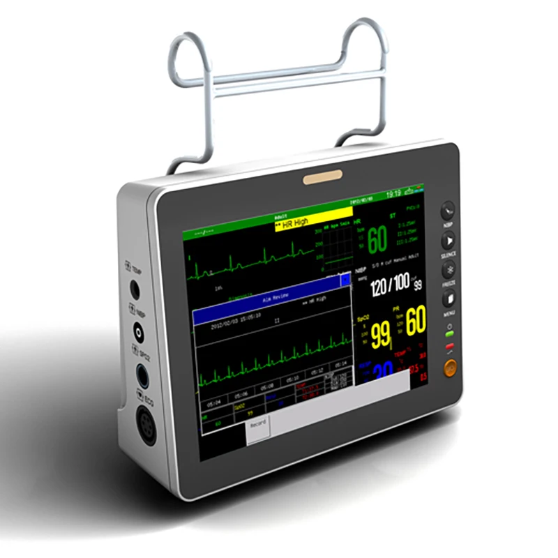 MN-PM003  Vital signs monitor with printer medical vital signal monitor capnography etco2 monitor