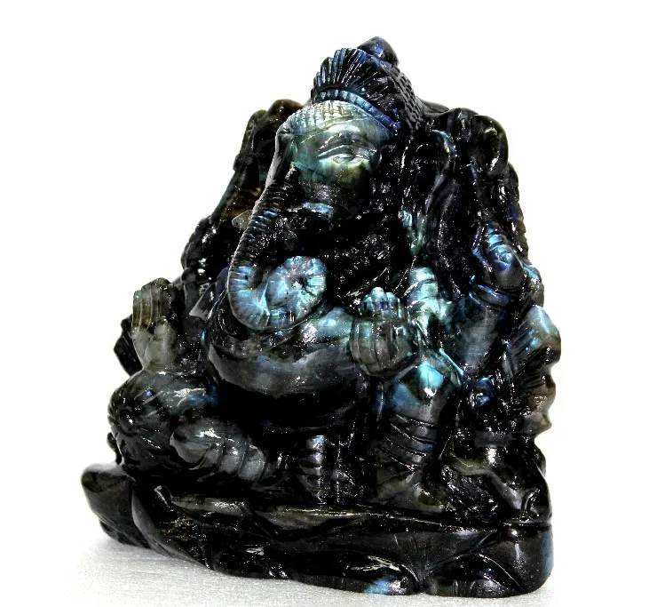 Buy Healing Crystal Ganesha Statue Sculpture Figurine Crystal Healing Stone Made in India Buy Wholesale Pricing