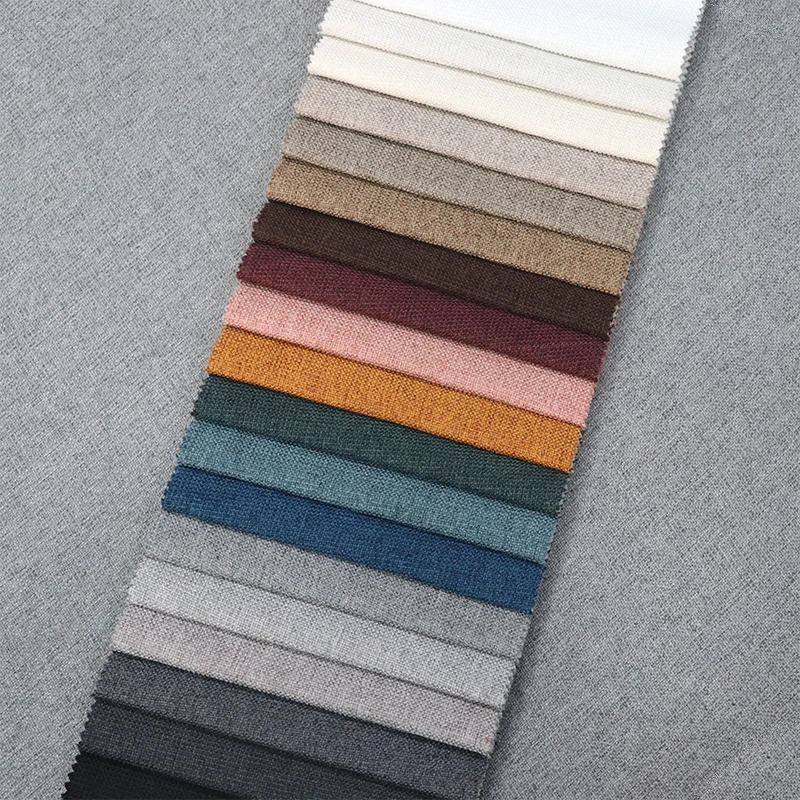 2471 Upholstery Furniture Oilproof Customized Easy Clean 100% Polyester 280gsm Waterproof Microfiber Chenille Sofa Fabric