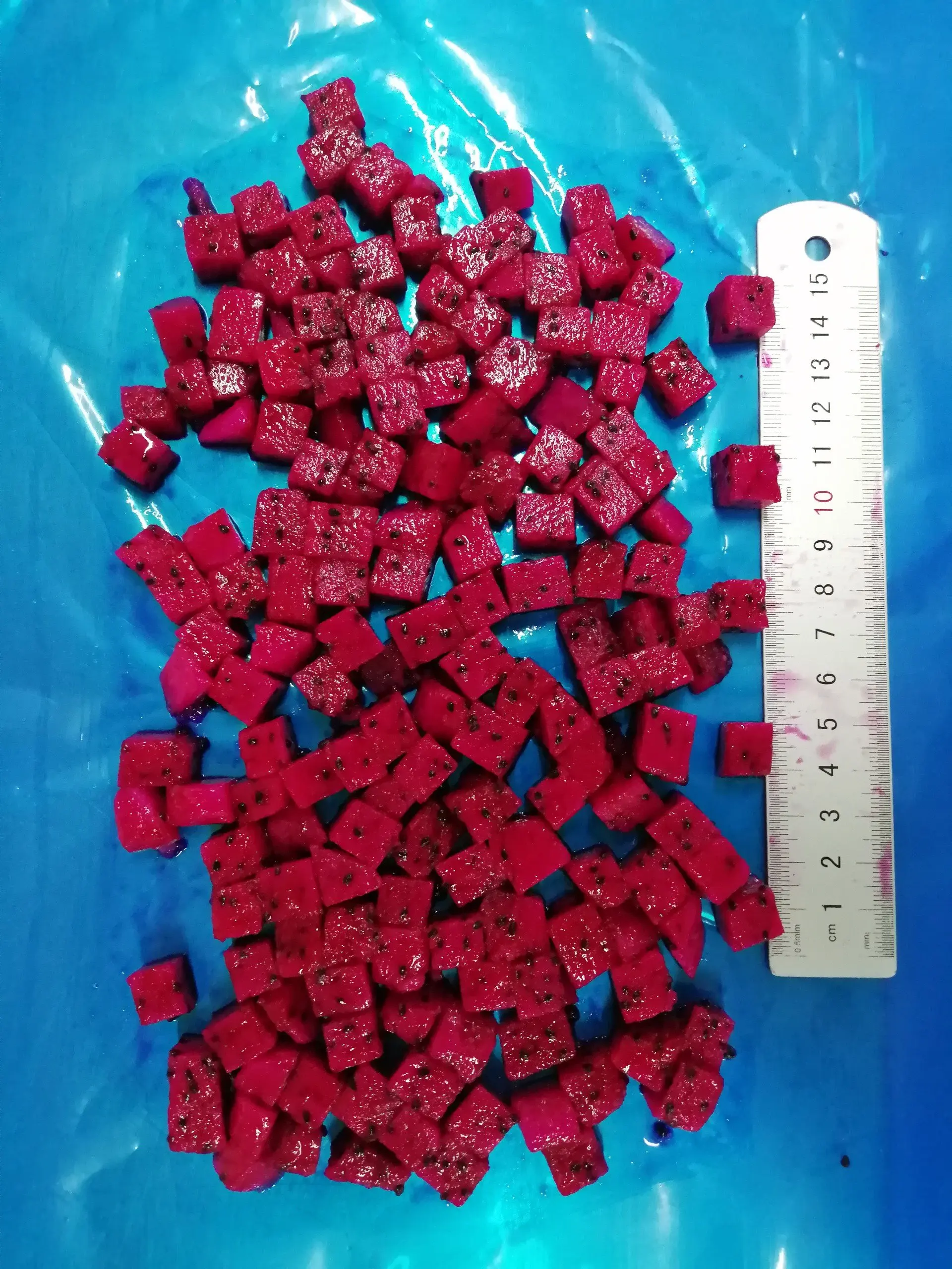 Оптовая продажа, 100% натуральные галочки дракона/кубики/шампуры, замороженные фрукты, срок годности 2 года, фрукты Red Dragon IQF/Pitaya