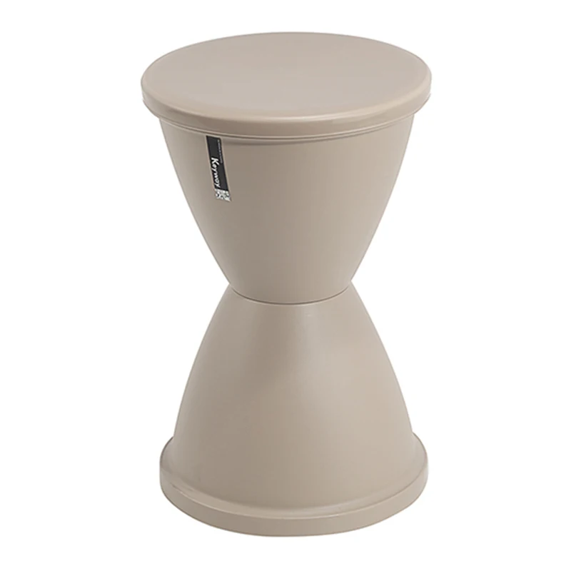 Special Design Anti-slip Double Stool - Brown