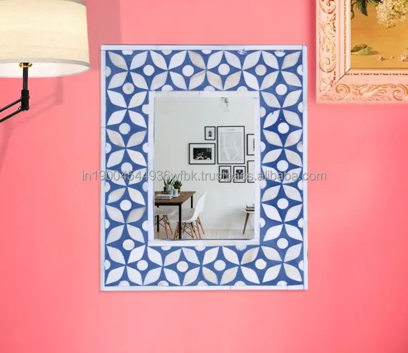 natural mother of  pearl best quality photo frame picture frame inlay work  for home & hotel