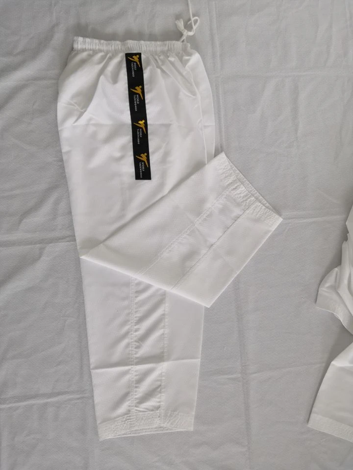 Dobok униформа для тхэквондо дешевая черная красная китайская Ультралегкая ткань мужчин детей wtf белая