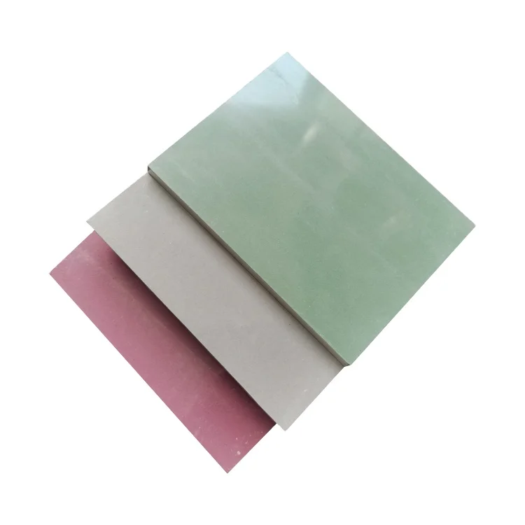 moisture resistance colored Indoor decoration ceiling special knauf waterproof gypsum board