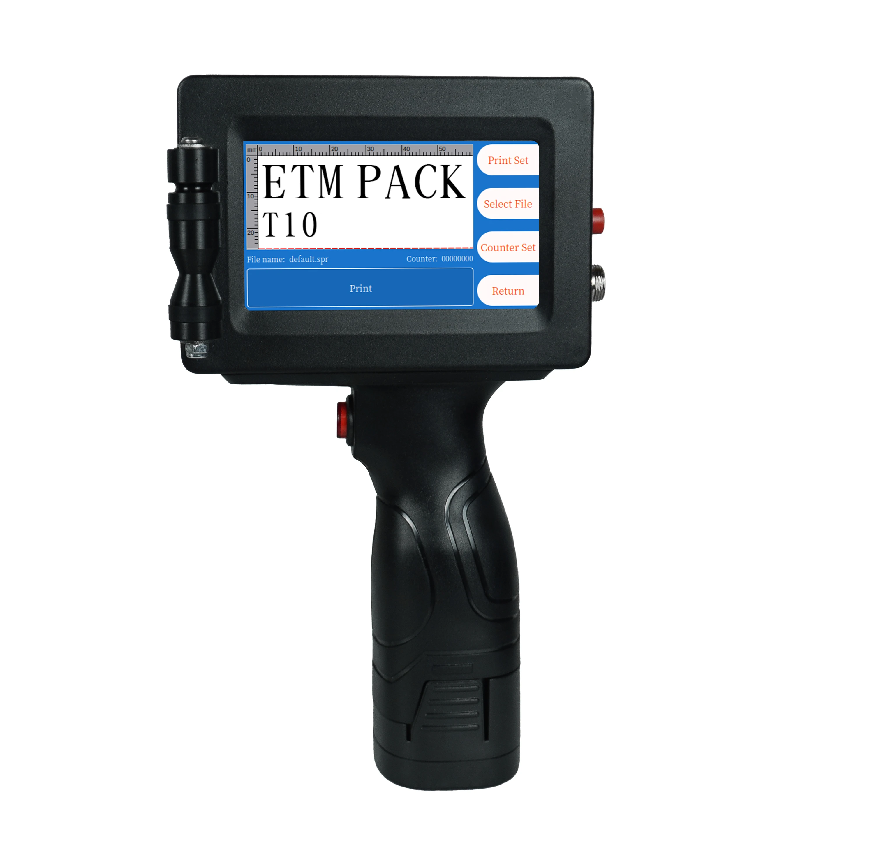 OEM Portable Lightweight Quick Drying Hand held Batch Number Handheld Inkjet Printer Expiry Date Coder Machine On Plastic Bag