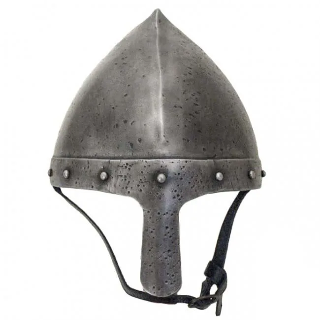 Aged Norman Helmet Explore History with our Handcrafted Replica | Perfect for Reenactments and Collectors