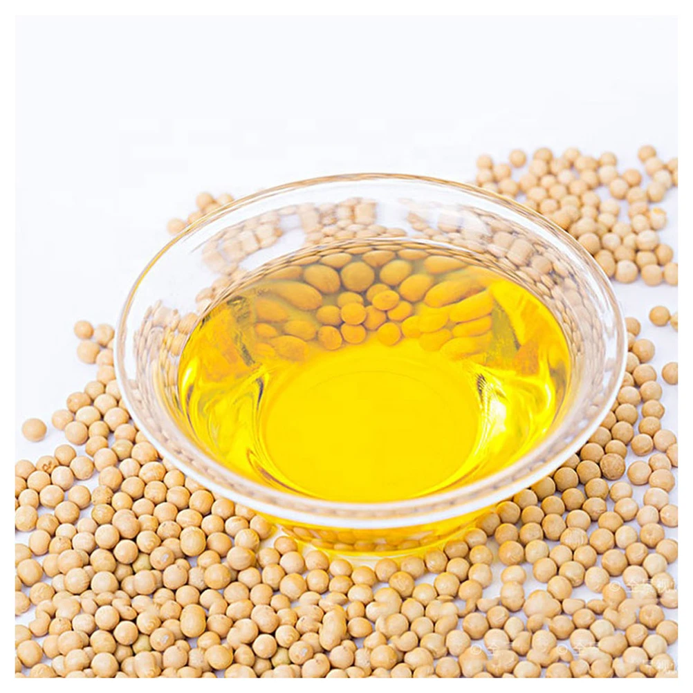 Soybean Oil 100% Vegetable Oil Made From Soybeans Good Quality No Wax Pure Yellow Color