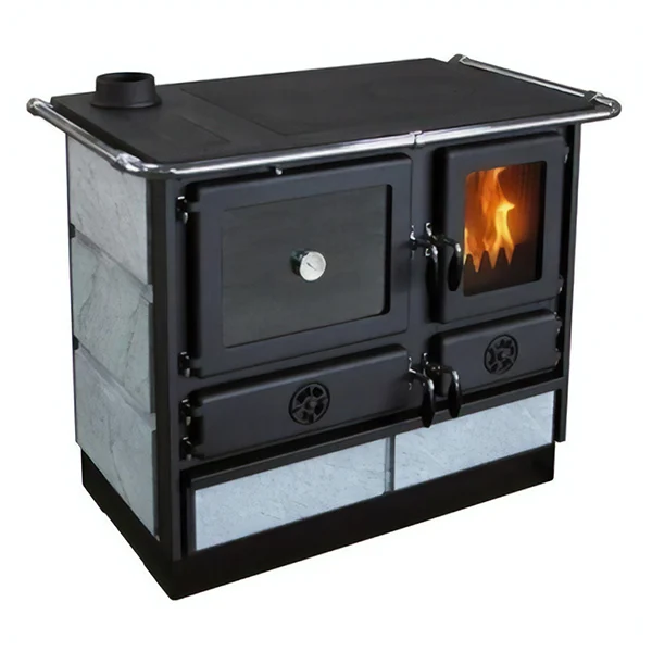 Hot Selling Standing Type Wood Burning Cooking Stove for Hotel Villa Apartment