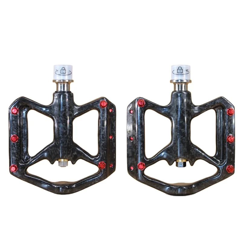 2023 Mtb Bicycle Pedal 3 Bearing Ultra Light Aluminum Alloy Bicycle Pedal Anti Slip Bicycle Pedal