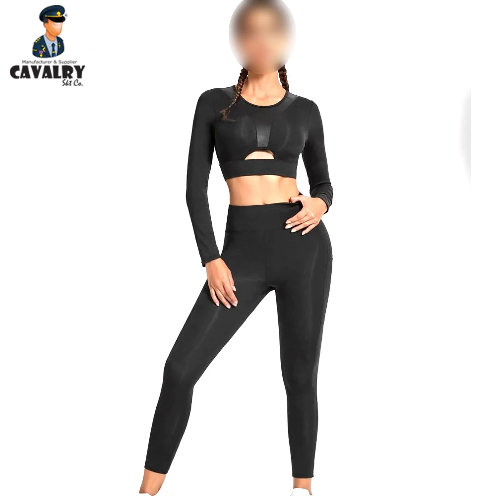 Breathable Fitness Wear Good Selling OEM Service Latest Style Custom Workout Clothes By CAVALRY SKT COMPANY