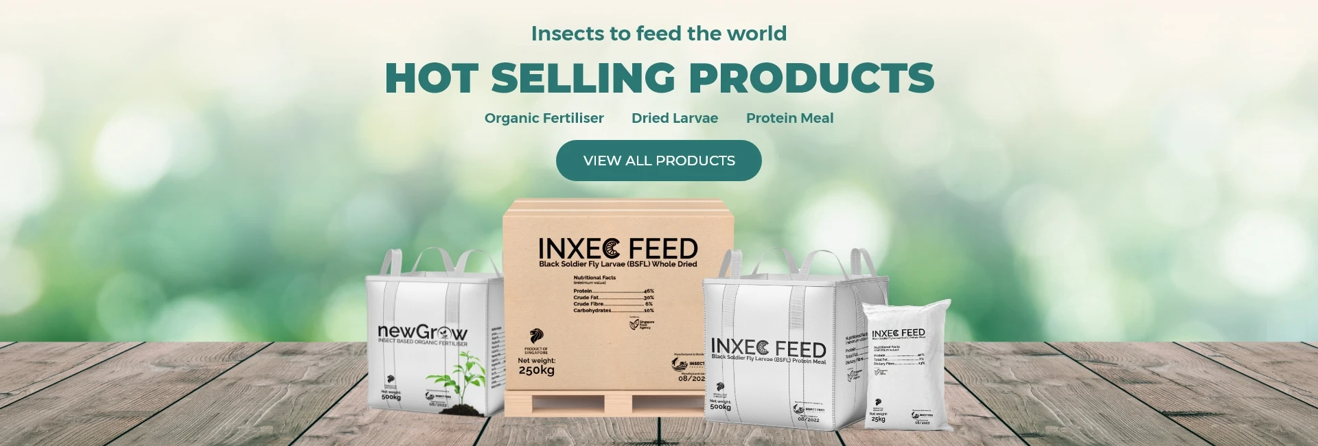 Animal Food Supplement Black Soldier Fly Insect Meal (Milled Larvae) 2kg with Different Sizes Available