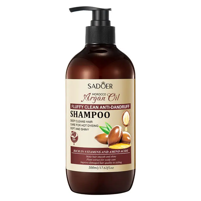 Anti-Dandruff Luxury: Revitalizing Shampoo with Argania Spinosa Oil for Gentle, Effective, and Flake-Free Scalp