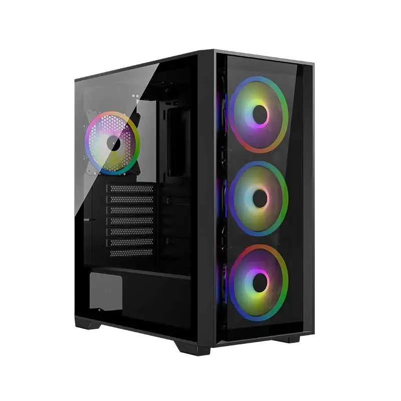 Оптовая продажа производитель OEM высококачественный Mid Tower Micro ATX чехол для ПК игровой компьютера