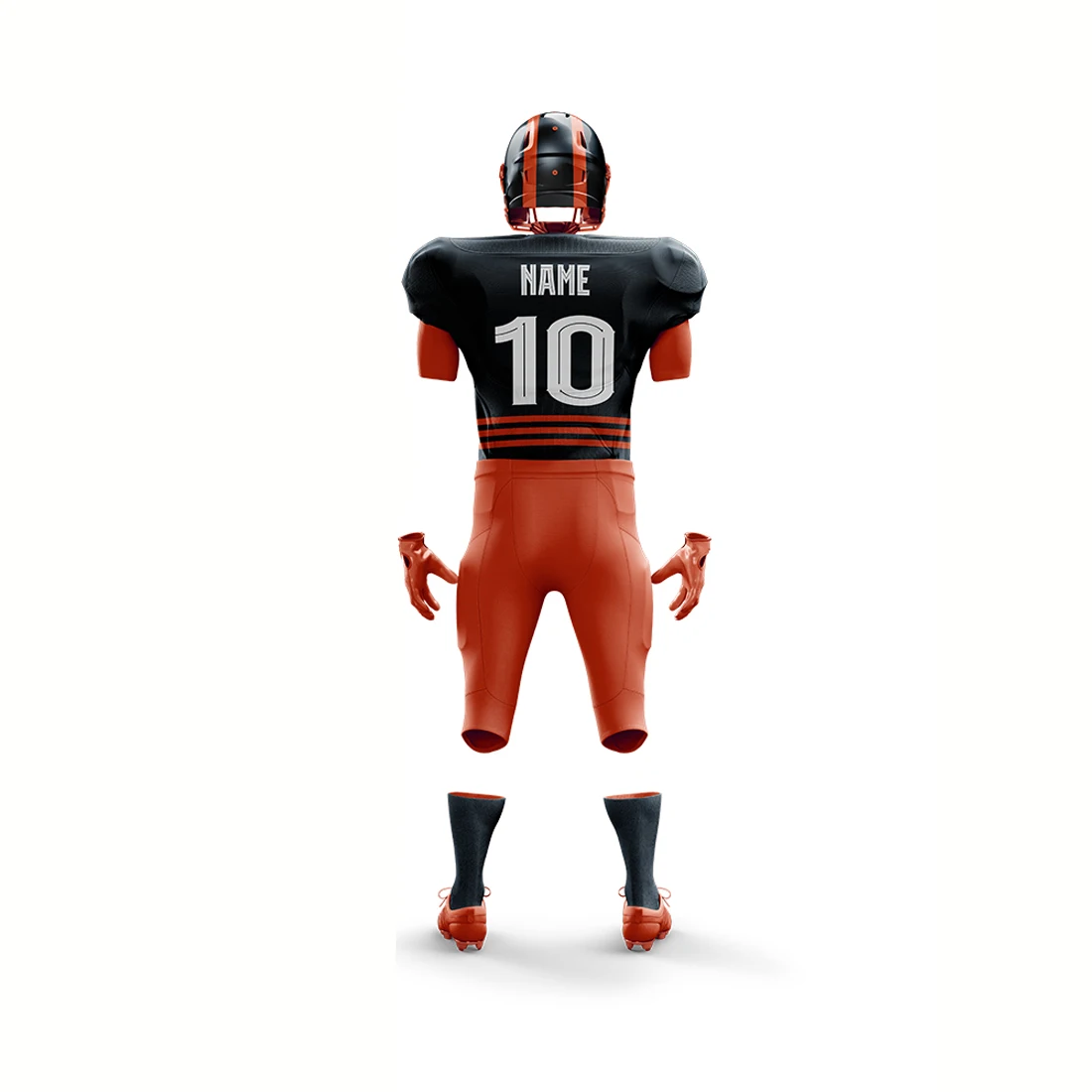Best Selling Men American Football Uniform 2024 Wholesale Youth Tackle Twill American Football Uniforms
