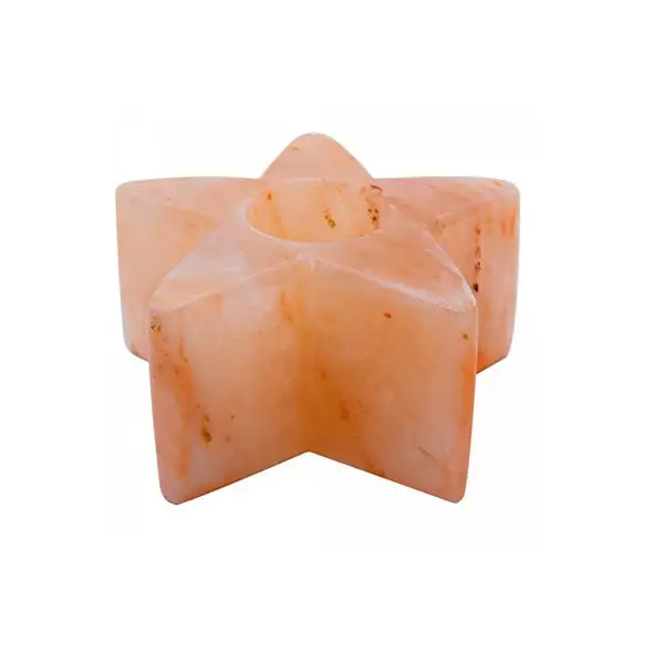 Himalayan Salt Candle Holder Organic Natural Craft Himalayan Pink Salt Rock Gift Interior Decoration Tea light