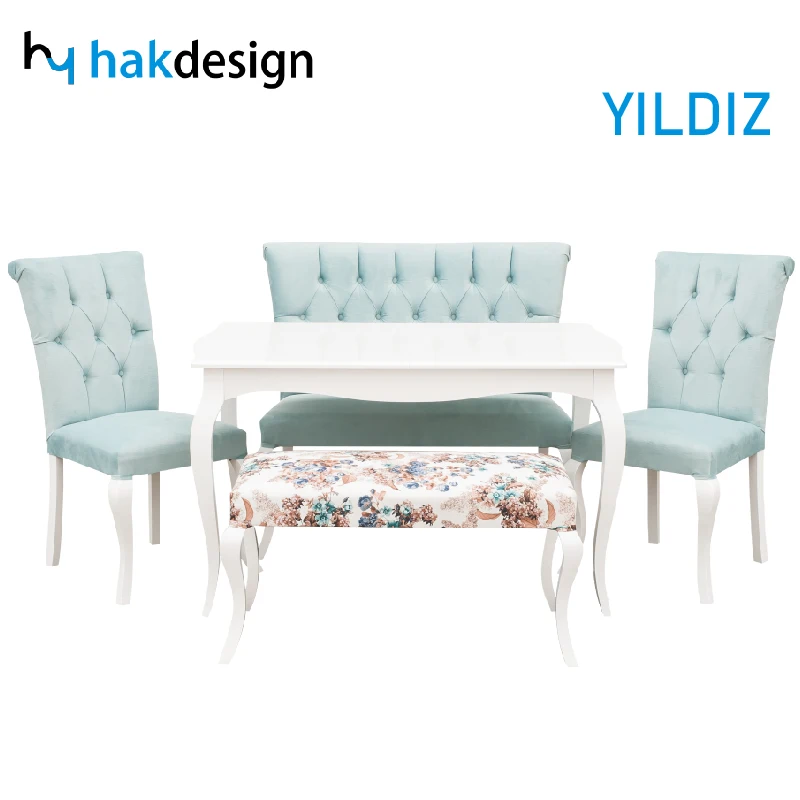 Высококачественная мебель для гостиной и гостиной, наборы мебели с стулом и скамейкой | SAHIL