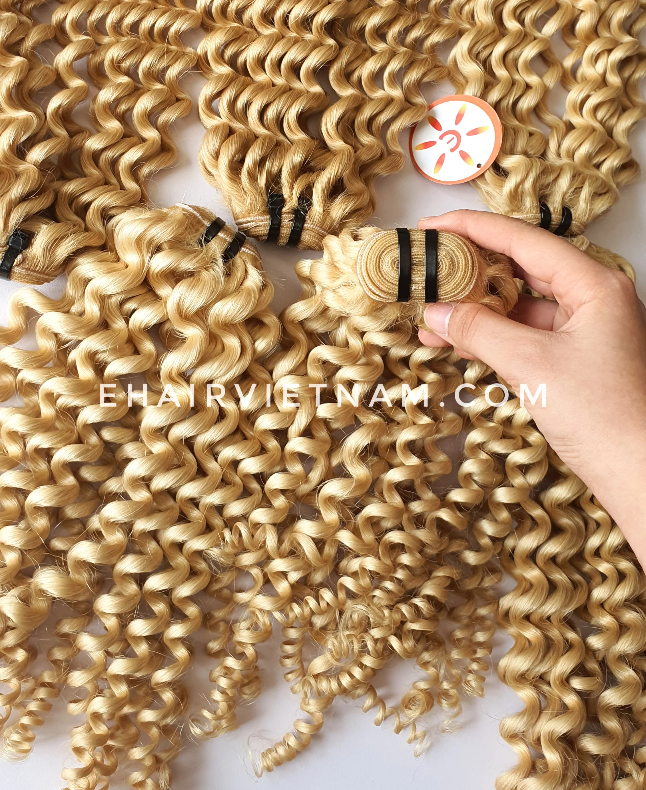 E-HAIR VIETNAM | Weft Hair Extensions Human Hair Skin Weft Extensions New Genius Wholesale 9A Kinky Curly 100% Virgin Human hair