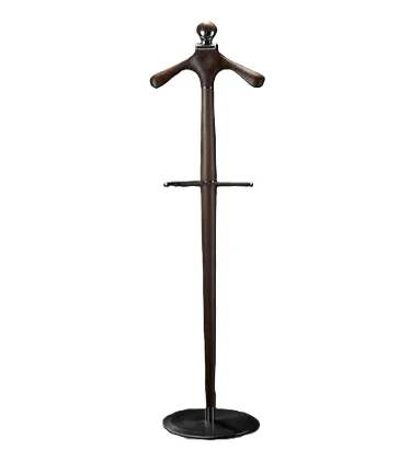 Factory Price Portable Standing Clothes Hanger Home Garment Hat Hanging Rack Stand For Living Room Wooden Coat Racks