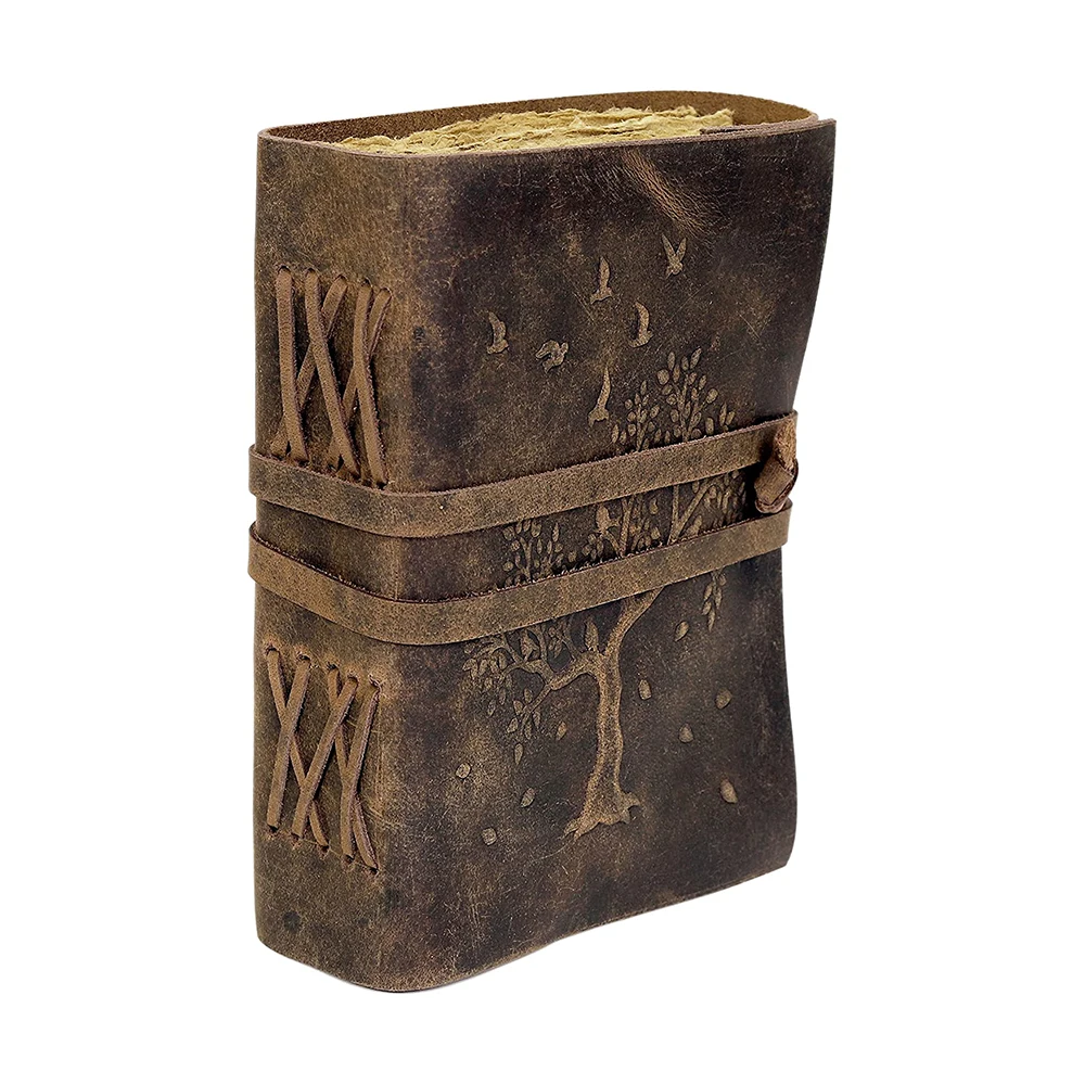 Tree Of Life Notebook Leather Bound Journal Travel Journal & Writing Notebook