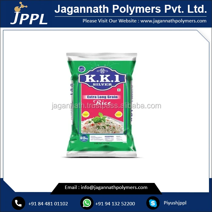 Laminate Both Side BOPP Film Printed High Quality Food Packaging Sacks