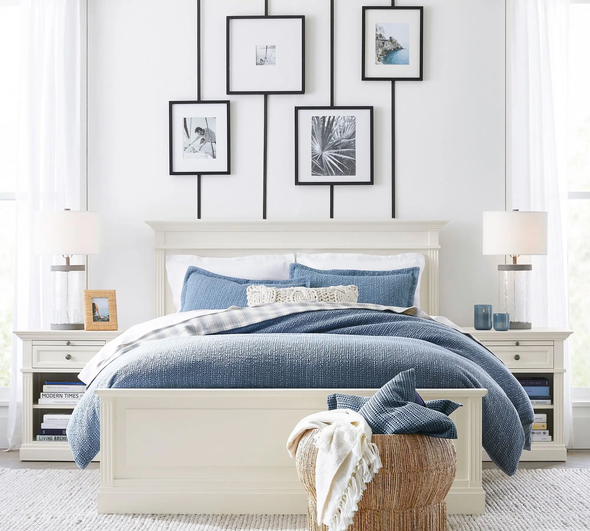 Luxury Wooden Bed Premium Material Modern Classic Style King and Queen Size Home Bed Furniture