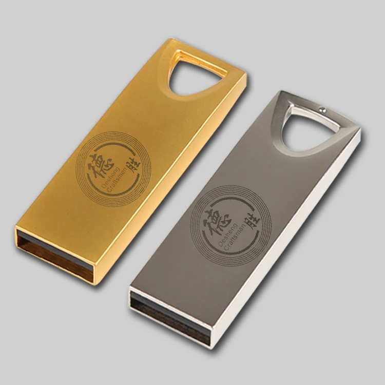 OEM Waterproof Metal Silver Memory Flash Pen Drive For Music Album USB