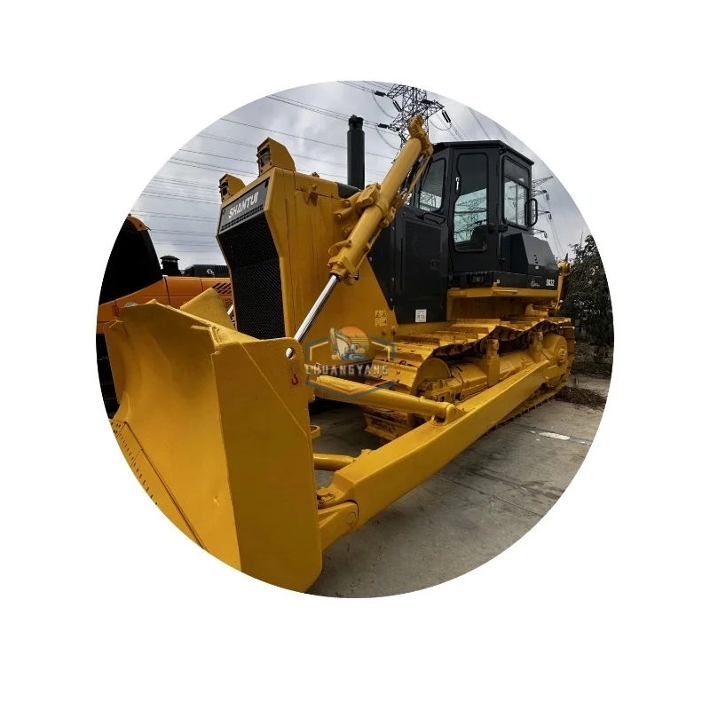 Лидер продаж 100% оригинальный бульдозер Shantui SD32 SD22 хорошее рабочее состояние двигатель Hino 35 тонн Рабочий вес подшипник двигателя