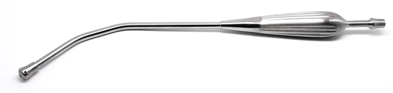 Surgical Medical Yankauer Suction Tube Stainless Steel 27 Cm Long Best Selling Cheap Supplier from Pakistan