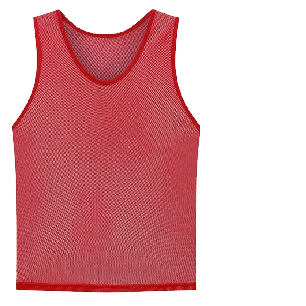 Football Vest Jerseys Sports Training BIBS Mesh Vests Loose Basketball Crickets Soccer Volleyball Rugby Team Sports