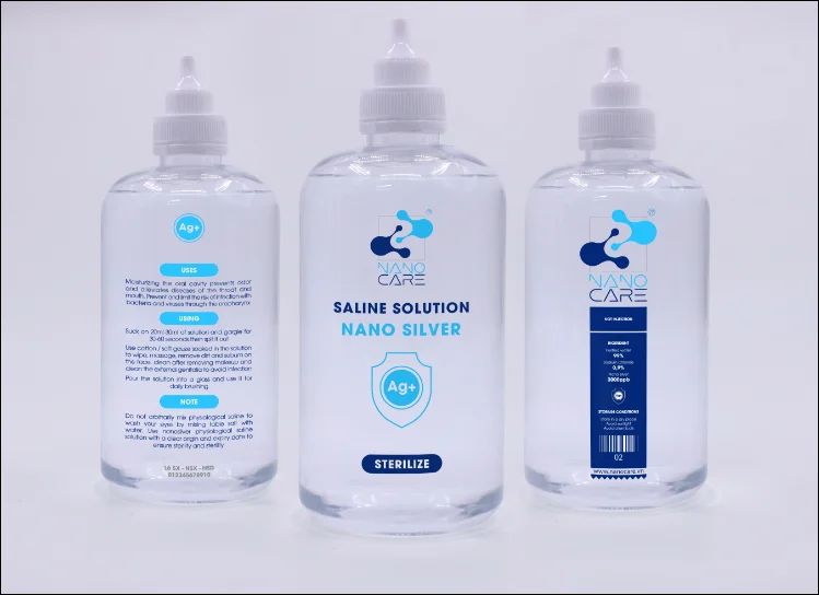 Top-Selling Health Care 500ML Saline Solution Bottle Effective Health Care Product Optimal Relief from Sinusitis and Enhanced Na