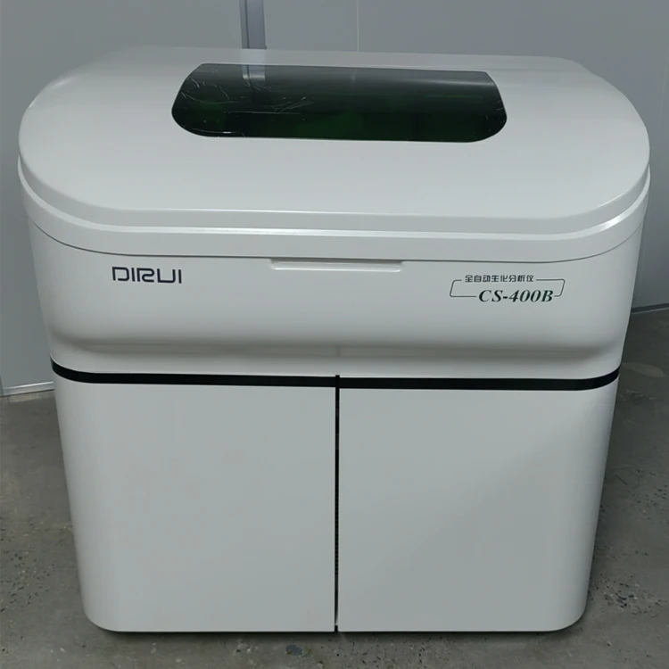 Used Refurbished DIRUI CS-400 CS-400B Auto Biochemistry Analyzer Fully Automatic Chemistry Analyser Machine
