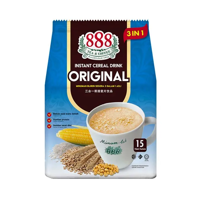 High In Nutrients 3 in 1 Instant Cereal Drink Original 15 Sachets Individual Pack Healthy For Breakfast