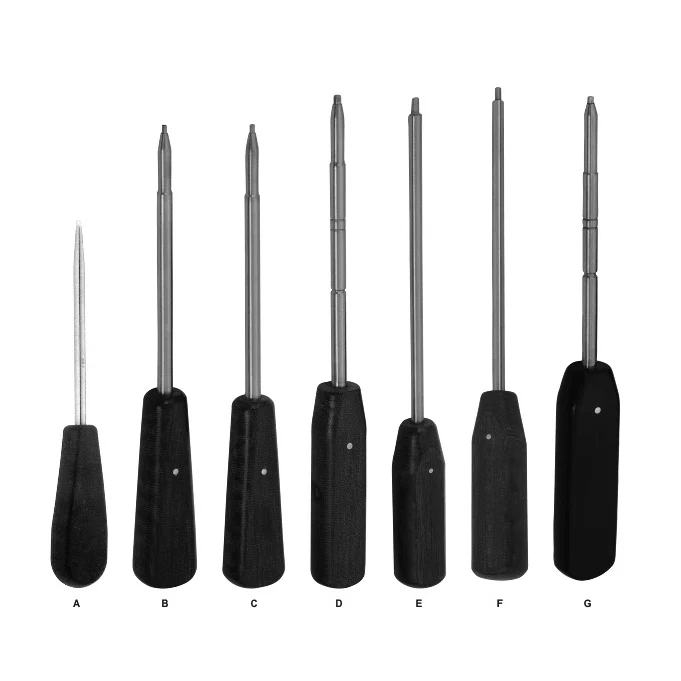 Размер шестигранной головки винта 1 5 мм 2 7 3 4 6 Волоконная ручка хирургические инструменты