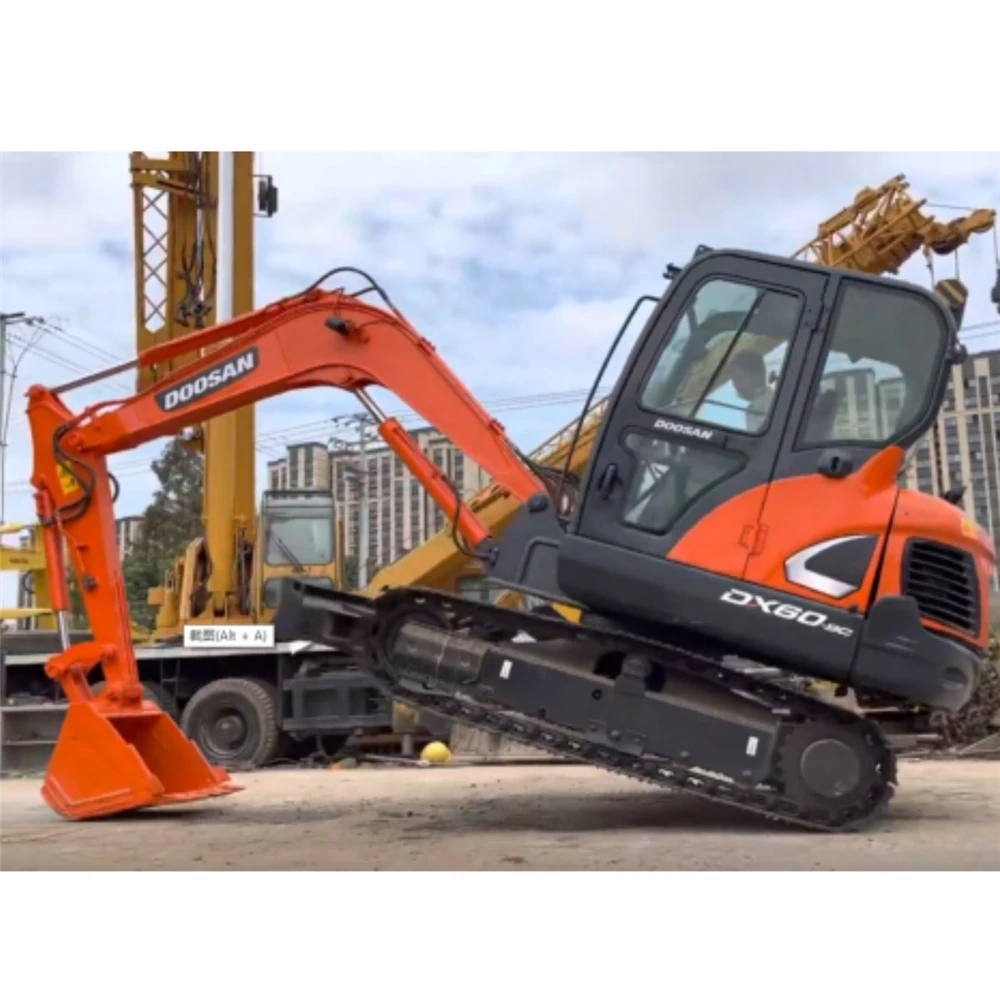 wholesale second hand dx60 DX60-5B DX60-9C DX60R used doosan excavator