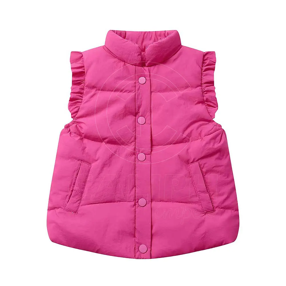 Factory Wholesale Fashion Puffer Coat Duck Down Vest Jacket For Women andmen