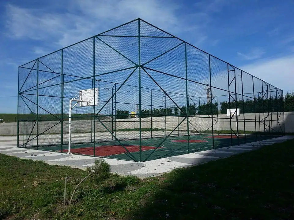 Multi-purpose protective mesh metal wire mesh galvanized PVC Coated  Flexible PVC Coated Steel Wire Rope Mesh