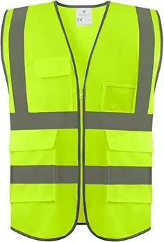 Custom Chile Election Security Clothing Voting Reflective Vests Ballot Vest Shirt Dragon Yellow Fluorescent Smart