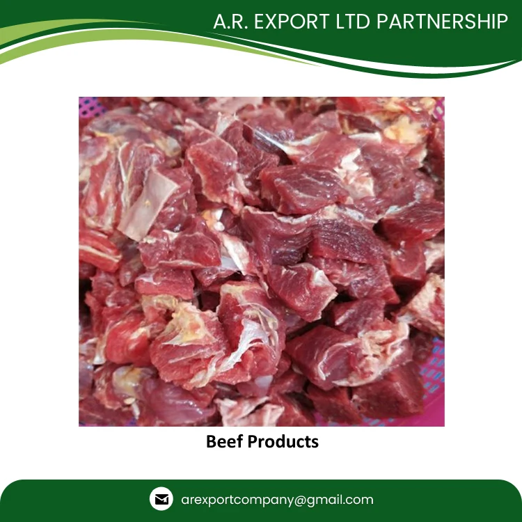 Лучшее качество, оптовая продажа, вакуумная упаковка, 100% очищенная замороженная Халяль сертифицированная безкосточенная говядина от поставщика из Таиланда