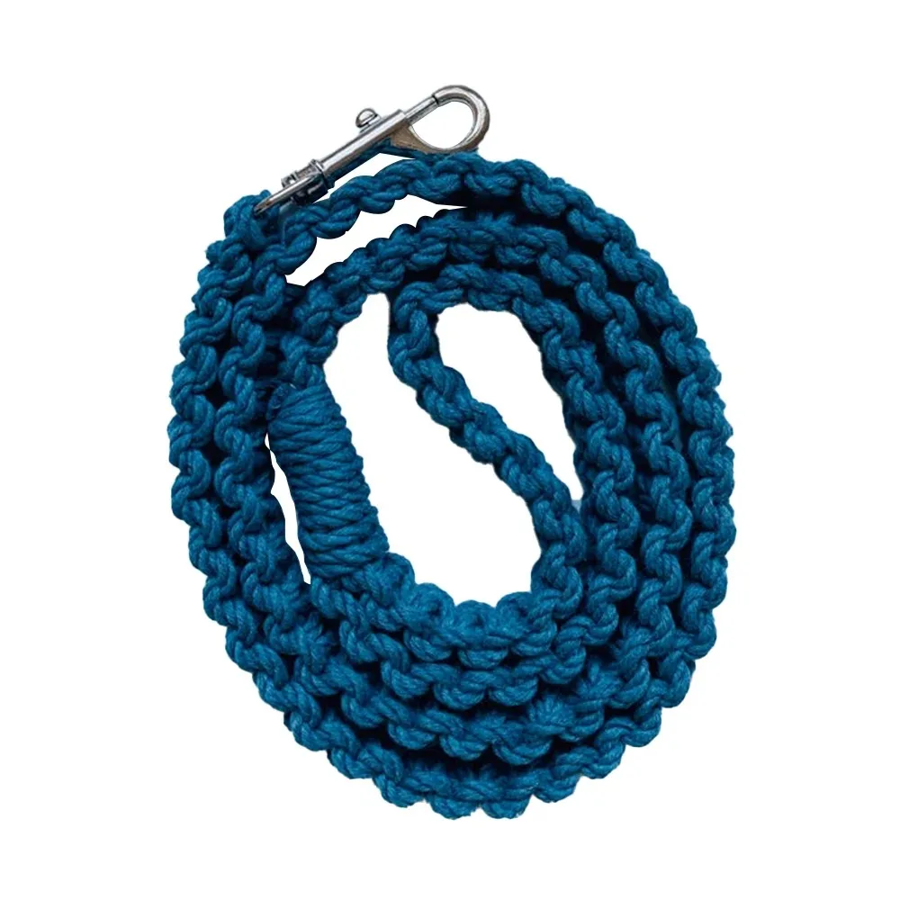 Hand Woven Macrame Dog Leash | Luxury Soft and Durable Strong Braided Rope for Pet Training