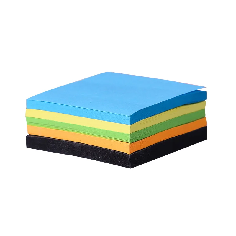 Stationery School Supplies Colorful Paper Sticky Note Pad Custom Memo Pad Index Posted Sticky It Note Pad