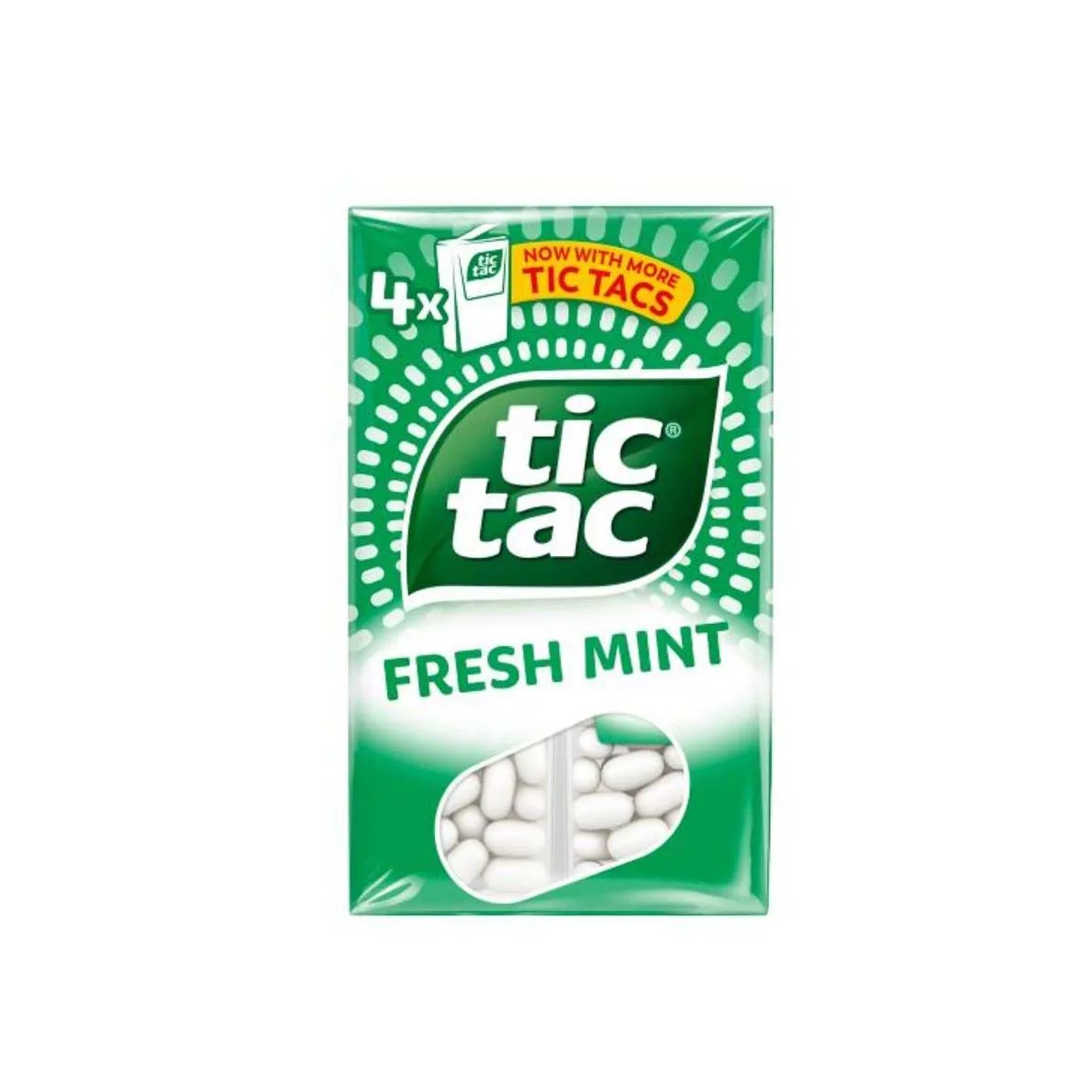 Tic Tac T1x24x12 Fresh Mints Fruity Chewing Gum in Bulk Boxes Bottles Bags with OEM Service