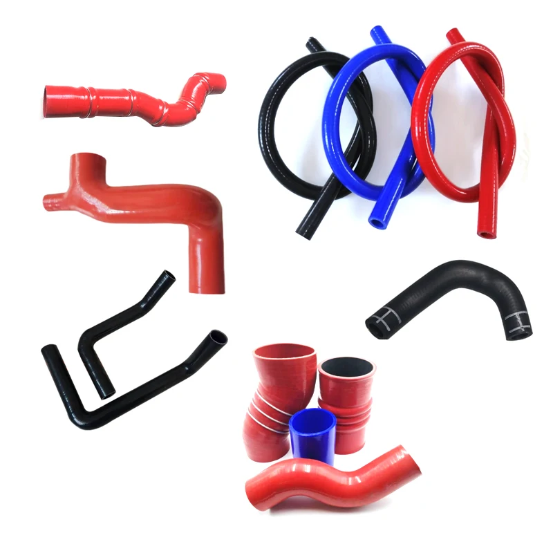 Universal silicone intake hose truck elbow reinforced air hose coolant fuel silicone hose rubber