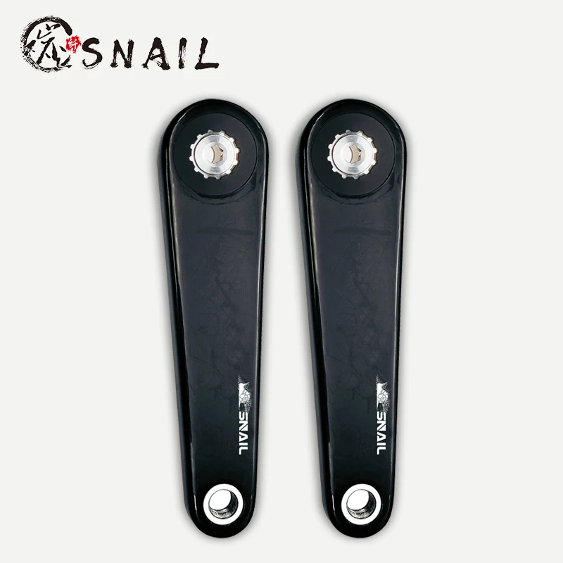 Wholesale High Quality Direct Mounting Single Disc Bicycle Accessories Mountain Bike Hollow Integrated Crank Set