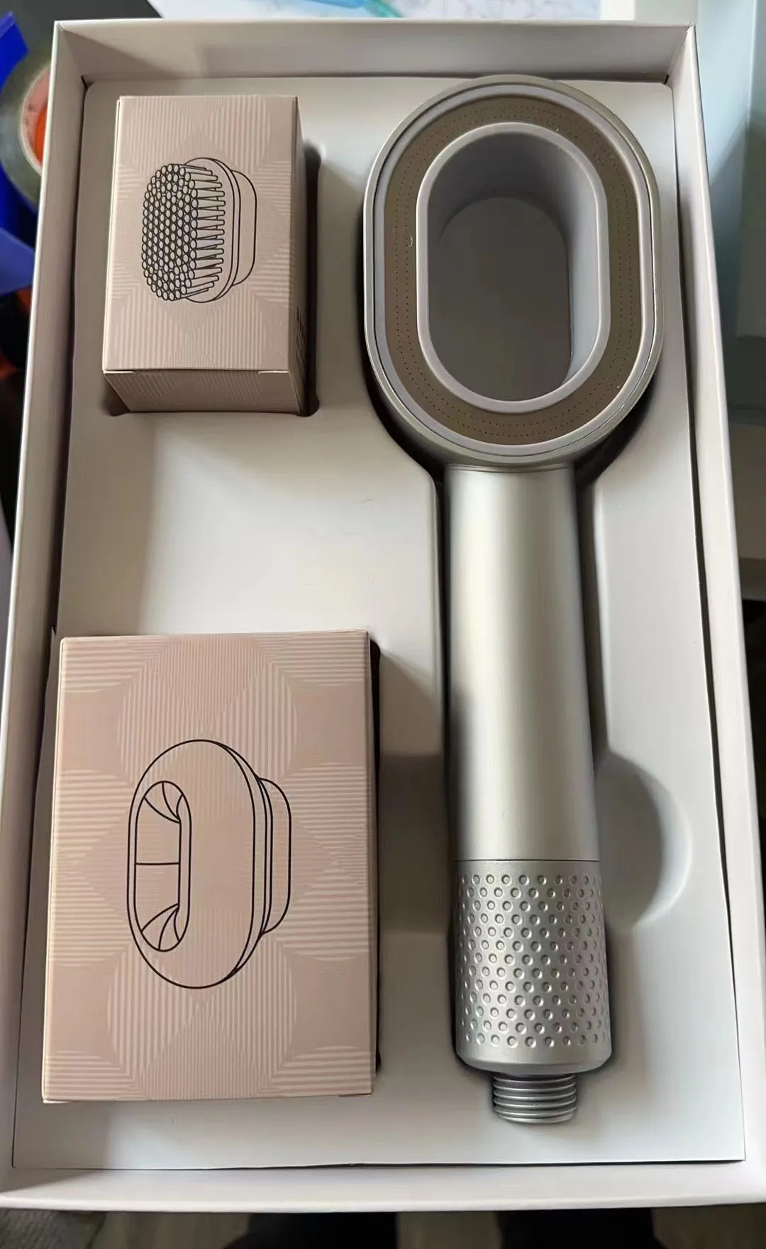 Hand massage bath filter Aromatherapy shower head VC carbon fiber filter skin care New household water-saving spa shower filter