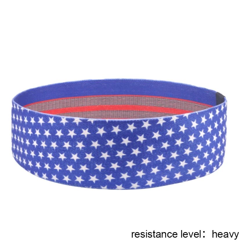 custom printed acceptable adjustable resistance booty band hip circle set premium quality elastic band